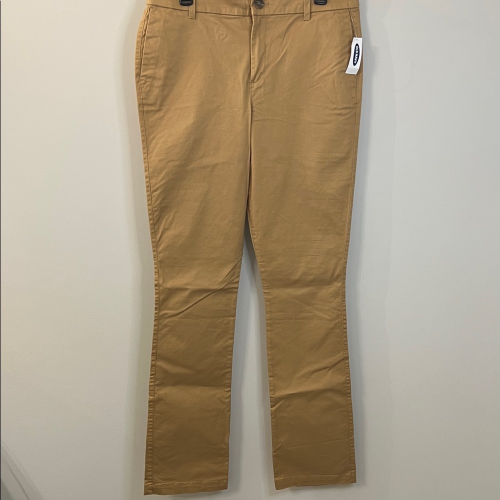 Old Navy Tan Boot Cut Pants - size 10 Tall
